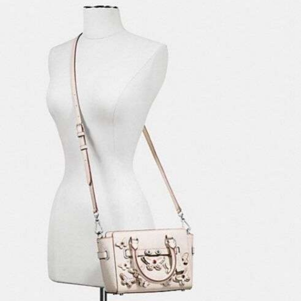 NWT Coach 59810 Mini Blake Carryall Chalk Pebble L - Picture 8 of 8